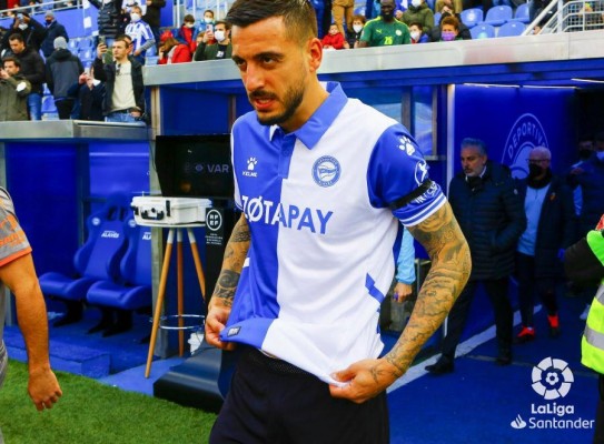 Bordalás habló con Joselu tras el encuentro en Vitoria