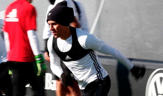Enzo Pérez ejerce de capitán