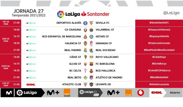 LaLiga neutraliza el posible movimiento federativo de atrasar la vuelta de la semifinal de Copa