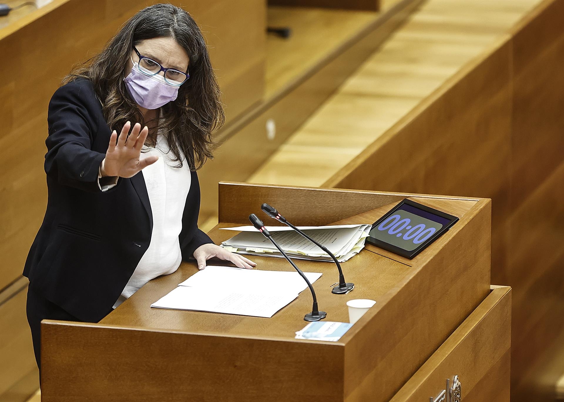 Oltra afirma que hay un consenso para recuperar el derecho civil valenciano