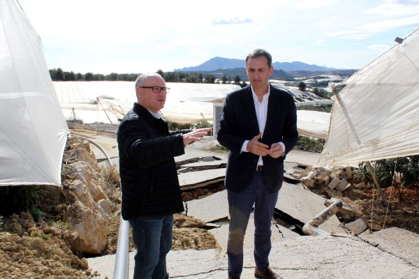 Callosa d'en Sarrià cifra en más de 9 millones de euros los desperfectos por el temporal