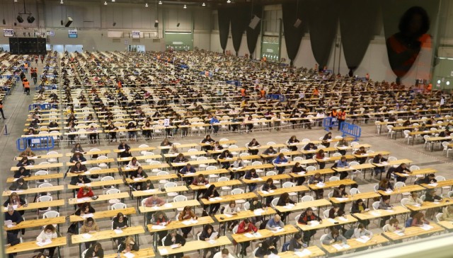 Más de 8.000 personas se presentan a las oposiciones este fin de semana en Valencia y Alicante

