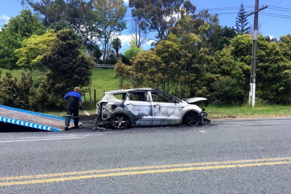 Arde otro Ford Kuga, esta vez en Nueva Zelanda