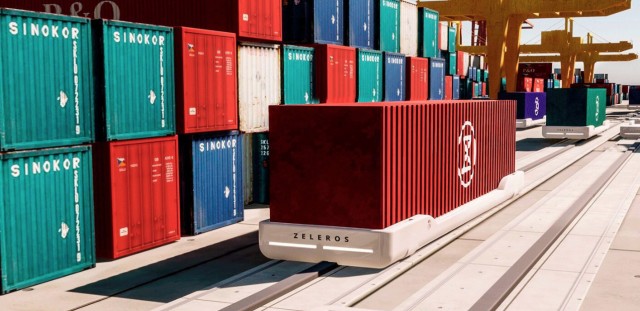 Zeleros probará un sistema de transporte de carga en una parcela del Puerto de Sagunto