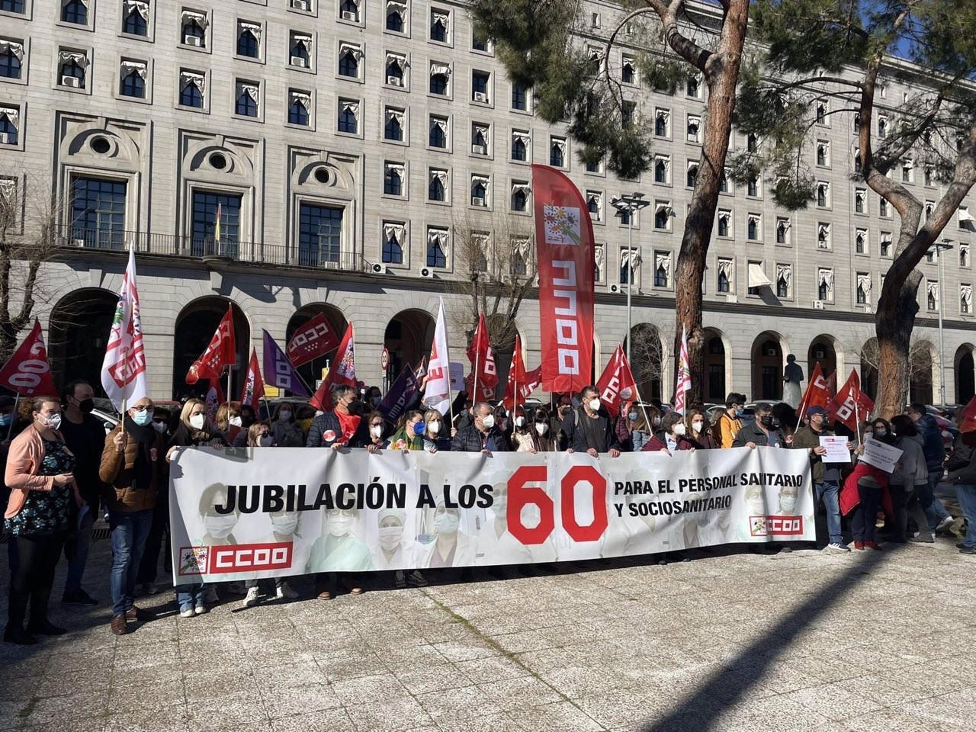 CCOO reclama la jubilación anticipada en los sanitarios