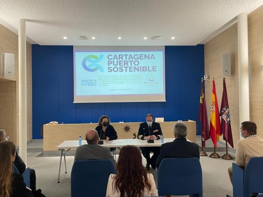 APC y Armada impulsan actuaciones sostenibles y eficientes en el Puerto de Cartagena