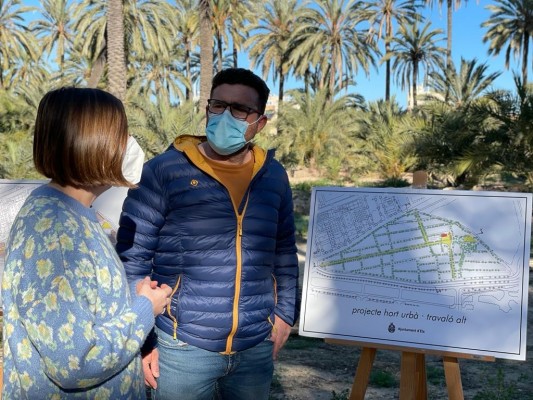 Elche tendrá otro huerto urbano en Travalón con 209 microparcelas para los vecinos del barrio