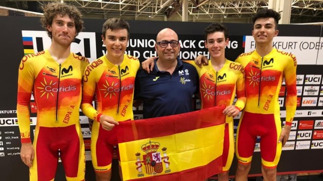 El lorquino Alberto Pérez convocado con la selección española de pista