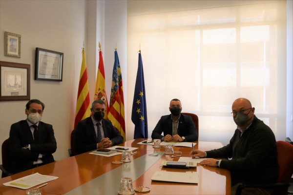 Generalitat y Ayuntamiento se reúnen para abordar la gestión urbanística en Vila-real 
