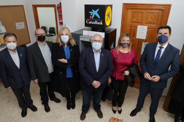 El Consell ubica en Llocnou de Sant Jeroni el primer cajero de Valencia contra la exclusión financiera
