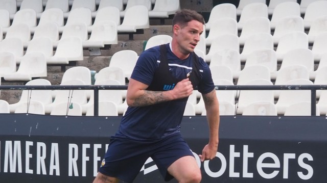 Galas entrena por primera vez con el Castellón, aunque será baja este domingo