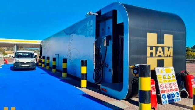 HAM inaugura en Sagunto una nueva estación de servicio móvil para repostar Gas Natural Licuado y Comprimido