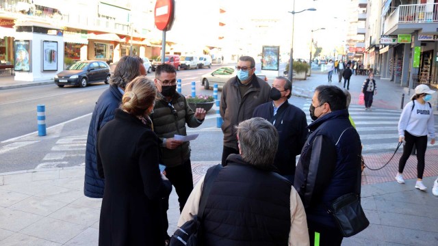 Benidorm renovará todas las infraestructuras de agua potable y alcantarillado en la calle Ondulada 
