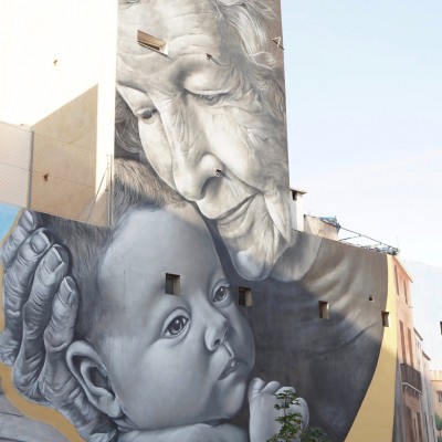 Un mural en Burjassot opta a ser el mejor del mundo