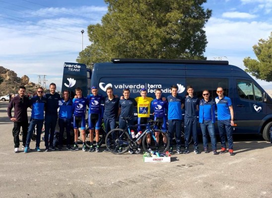El Valverde Team-Ricardo Fuentes inicia el año en la Vuelta al Guadalentín