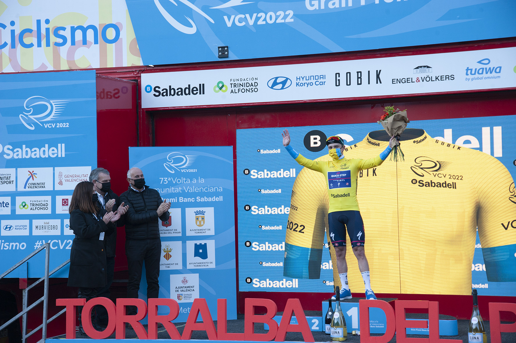 Remco Evenepoel es el primer líder de la VCV 2022