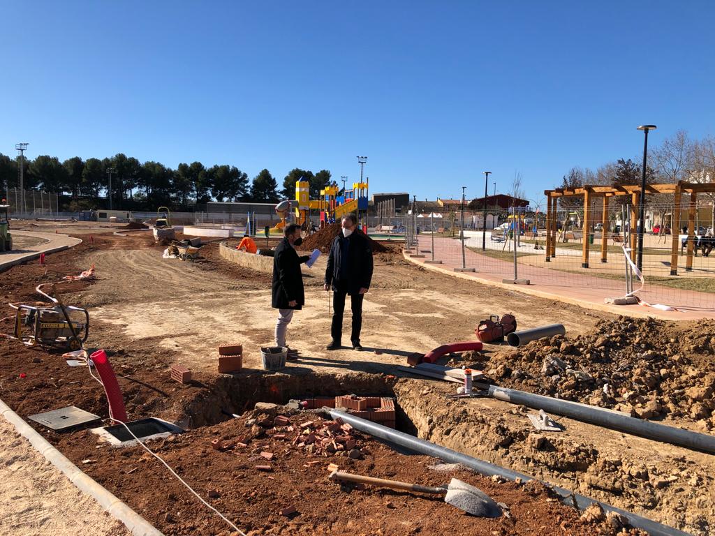 Becsa avanza en la segunda fase del parque del Ferrocarril en Alcalà que sumará casi 10.000 m2