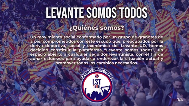 El levantinismo se mueve: nace la plataforma 'Levante Somos Todos'