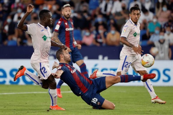 El Levante perdió en sus dos últimas visitas al Getafe
