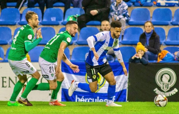 El Hércules hace oficial la baja del Rubén Belima
