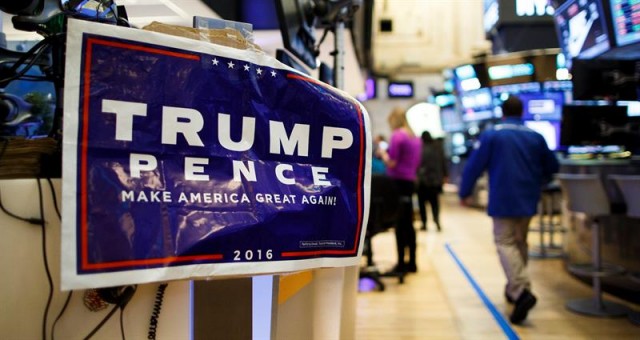 Tomando posiciones en acciones 'proTrump'