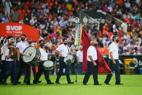 La RFEF suprime a última hora las bandas de música en Mestalla para la Copa del Rey