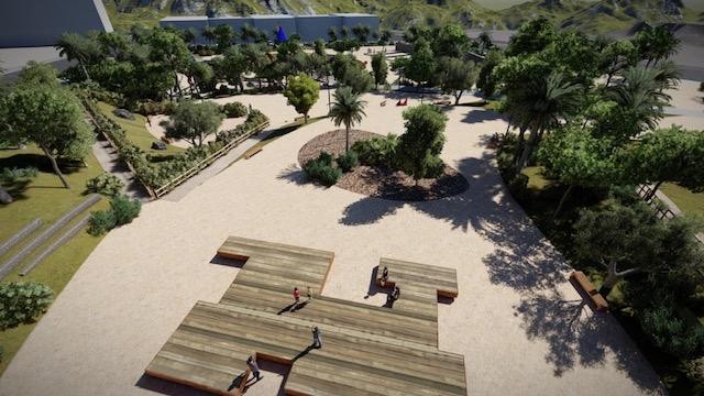 Las obras del parque Isla de Corfú se iniciarán la primera semana de febrero 