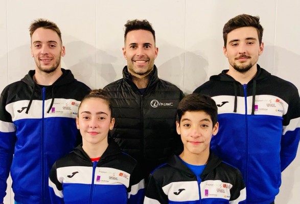 Cinco valencianos representarán a España en el Campeonato del Mundo de Acrobática