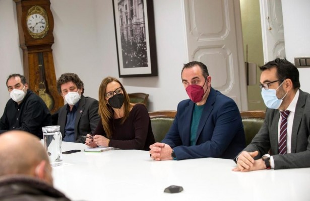 Los Consorcios de Bomberos de Castelló y València plantean sinergias ante actuaciones conjuntas