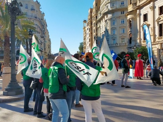 CSIF pide a Ribó que 