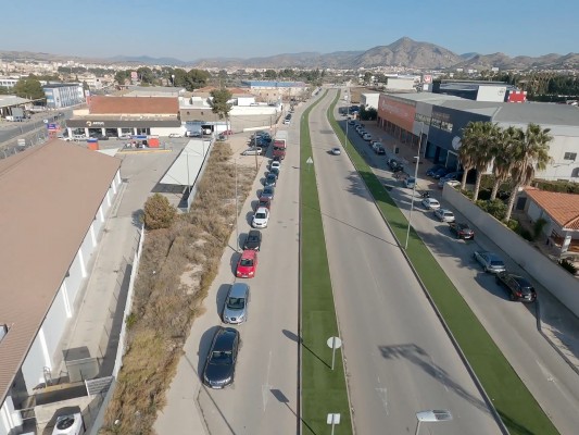 Petrer finaliza las obras de modernización del polígono Salinetes con una subvención del IVACE