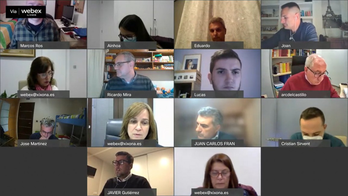 Miembros de la corporación jijonenca durante el pleno del jueves 27 de enero - 