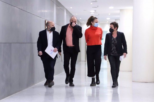 ERC, Bildu, CUP y BNG reafirman su no a la reforma laboral si el Gobierno se cierra a negociar cambios
