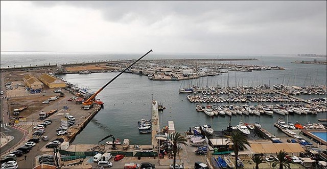 El Consell aprueba la zona de ocio del empresario Enrique Riquelme en el Puerto de Torrevieja 