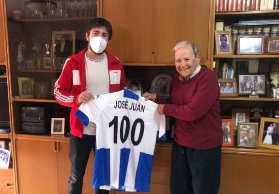 José Juan se une a los embajadores del Centenario del Hércules