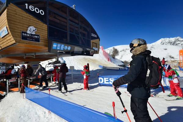 Sol y buena nieve esta semana en el Pirineo francés