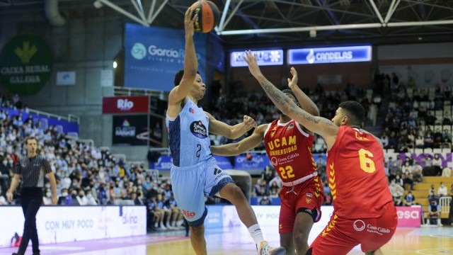 Aplazado el UCAM CB-Breogán del domingo por un brote de covid en el equipo gallego