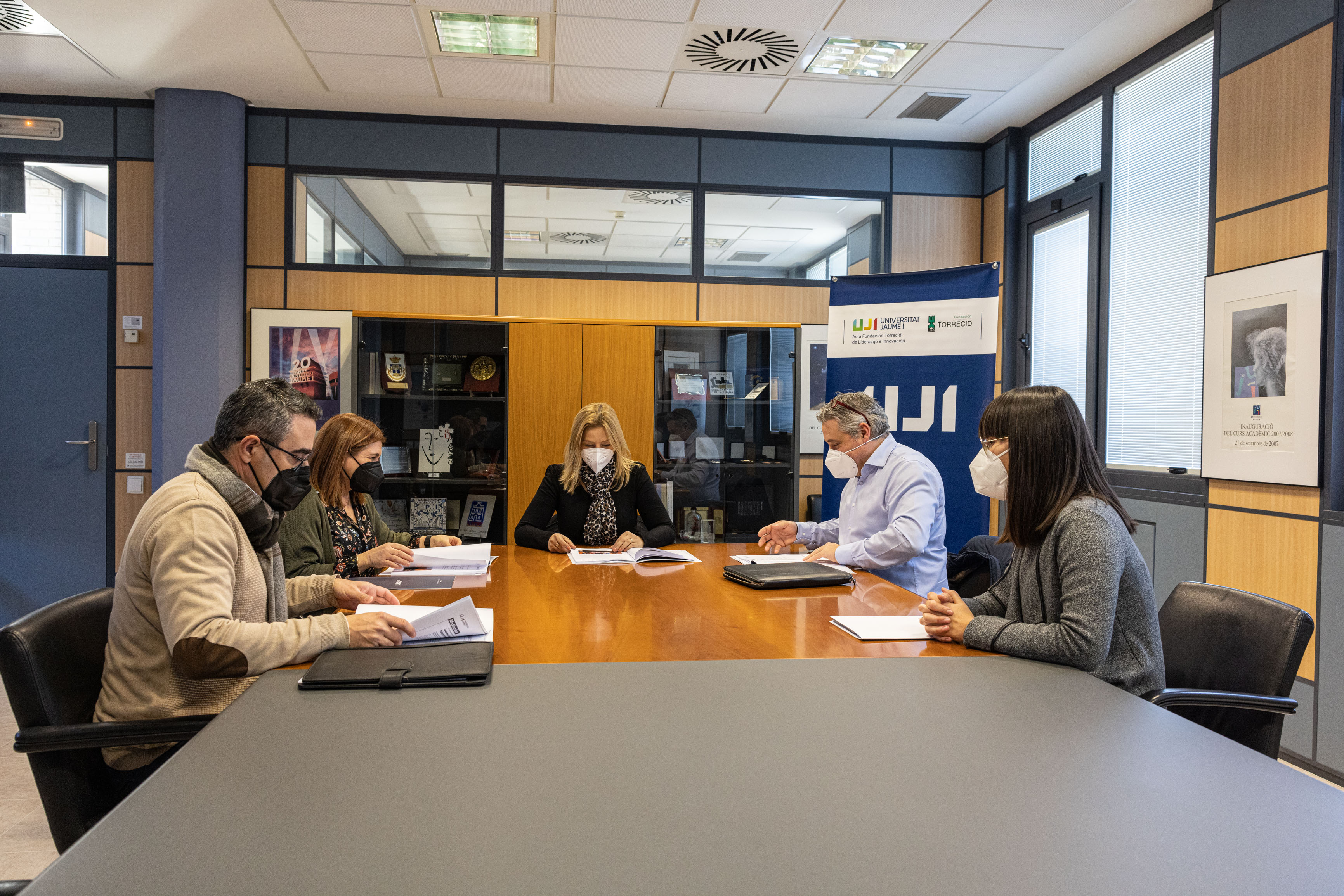 El Aula Torrecid promoverá becas, premios y prácticas internacionales para estudiantes