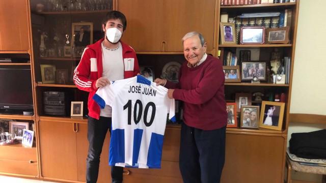 El histórico José Juan se une a los embajadores del club es su centenario

