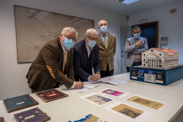 Fundación Mediterráneo cede a Alicante el legado del Teatro Principal por su 175 aniversario