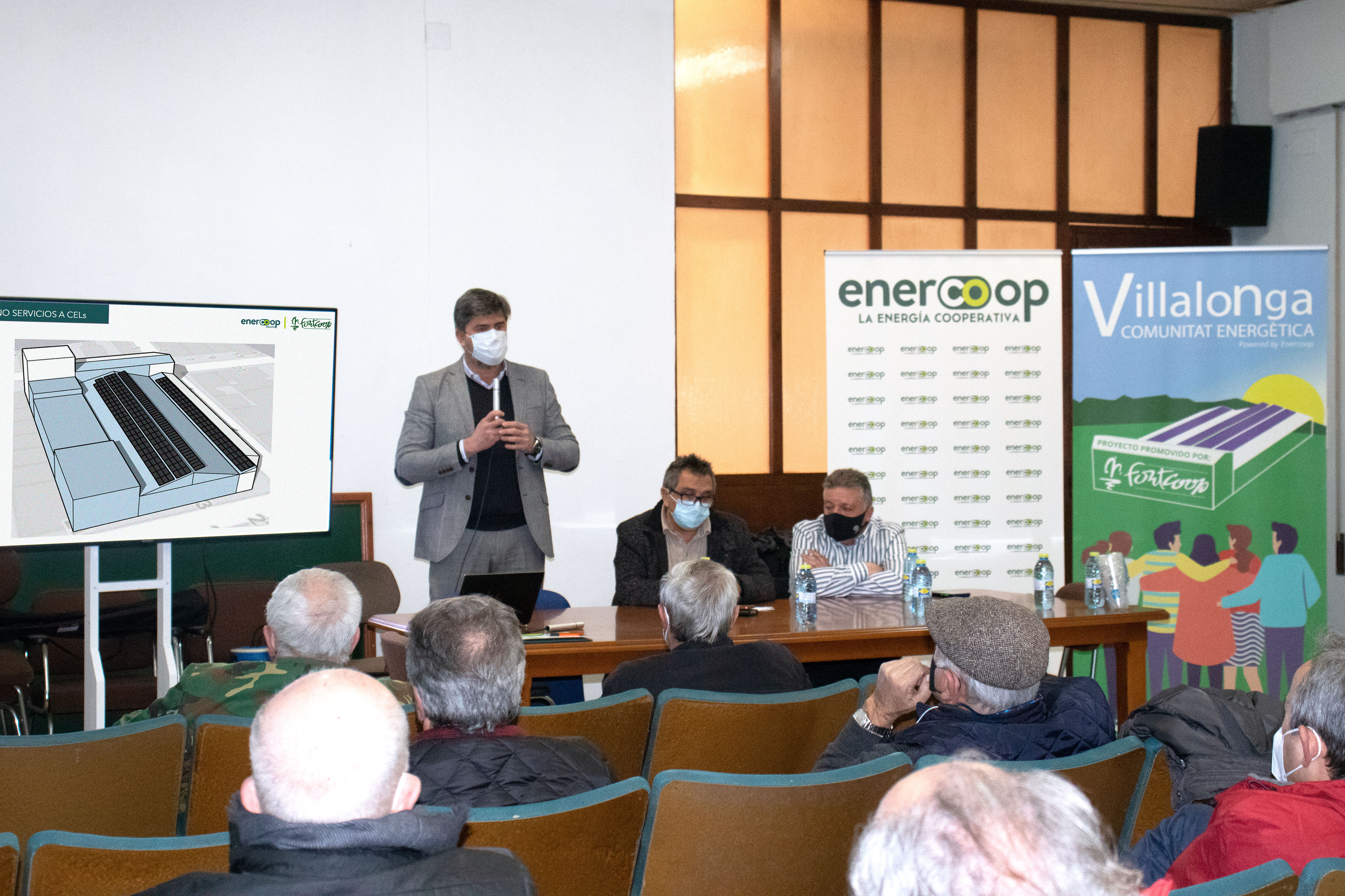 La cooperativa agrícola Fontcoop impulsa la creación de la comunidad energética Villalonga
