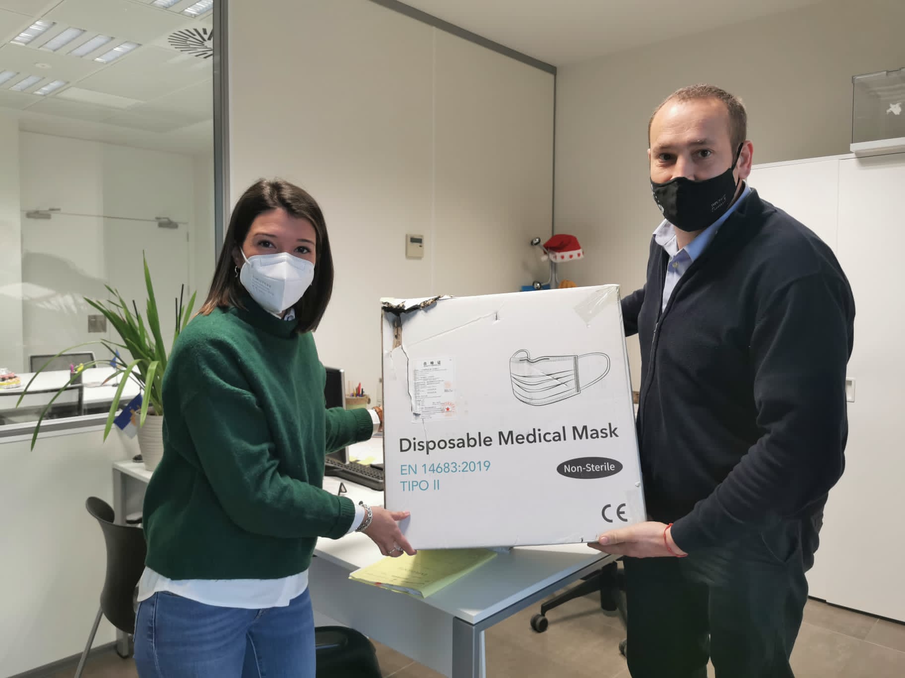 Diputació reparteix mascaretes als Serveis Socials de municipis de menys de 20.000 habitants  