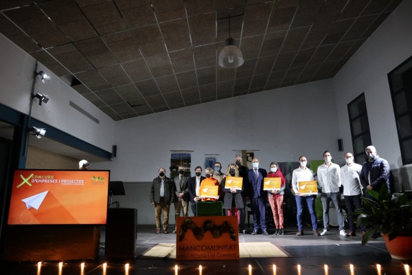 Paqui Javaloyes i Finca9Oliveres, millors projectes d'emprenedors de l'Alcoià i El Comtat