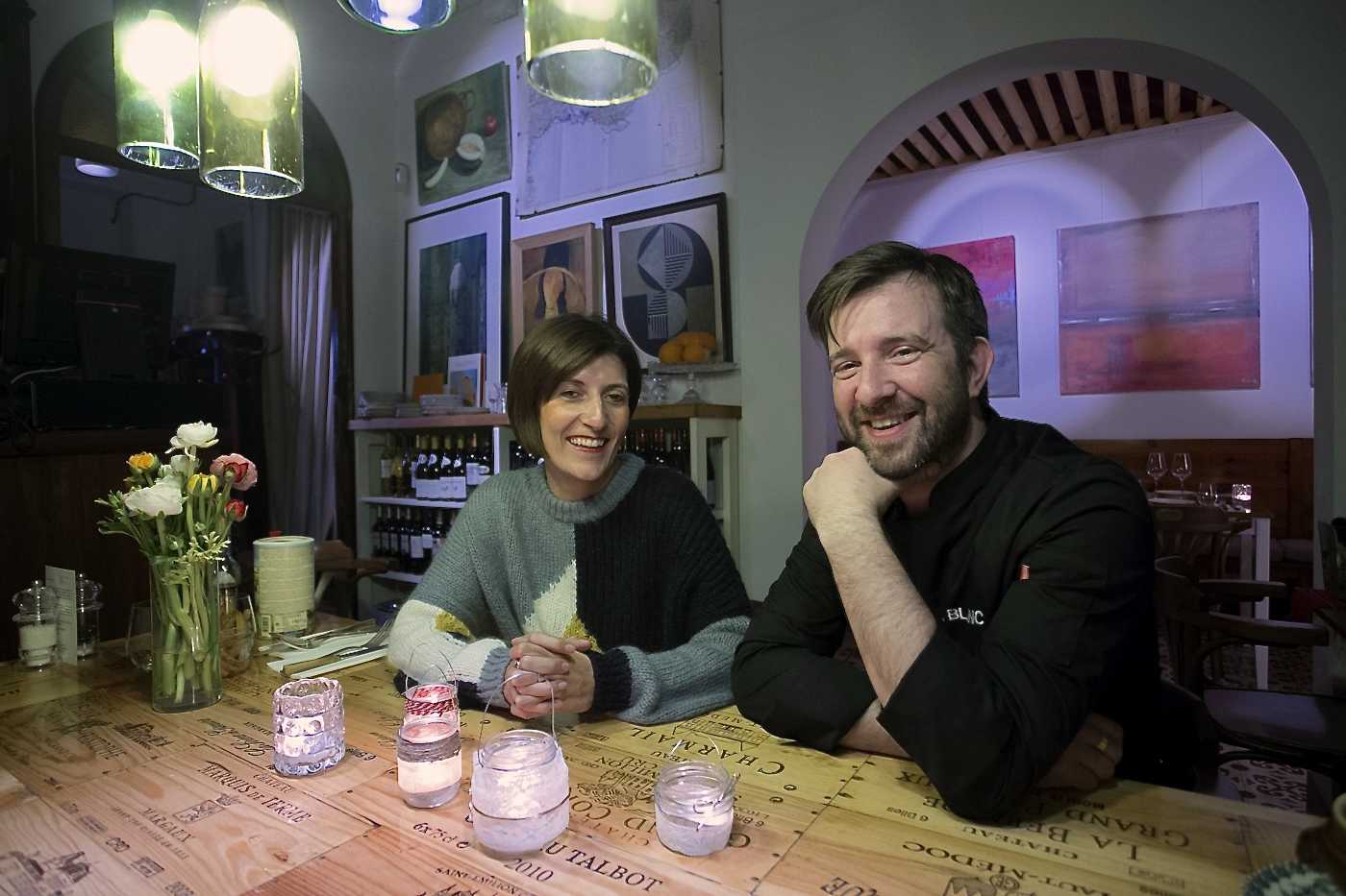 Angels Mas y Adrien Blanc de 'Bistrot de Llevant'. Foto: PEPE OLIVARES - 