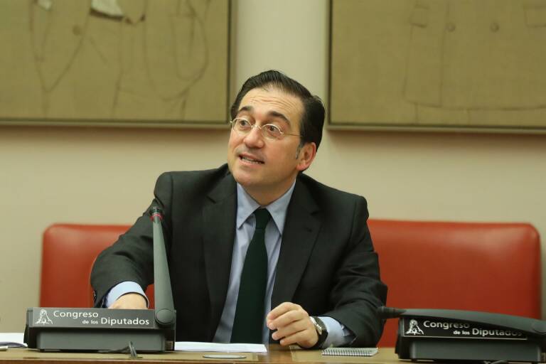 Albares pide comparecer de urgencia en el Congreso para hablar sobre la crisis de Ucrania
