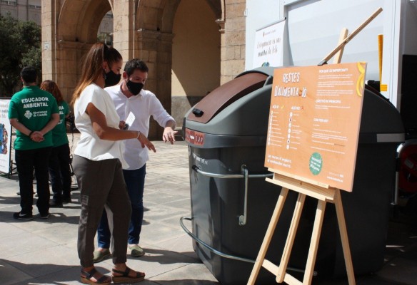 Castelló salva quasi 3.000 tones de matèria orgànica un any després d'implantar el contenidor marró