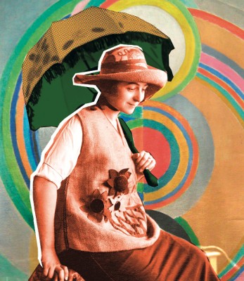 Sonia Delaunay,  la pintora que llevó sus estampados a cuadros, tejidos y hasta coches