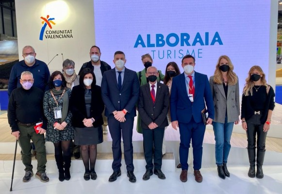 Alboraia presenta su nueva marca turística en Fitur para 