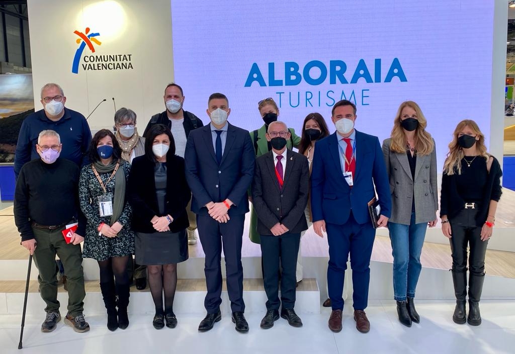 Alboraia presenta su nueva marca turística en Fitur para 