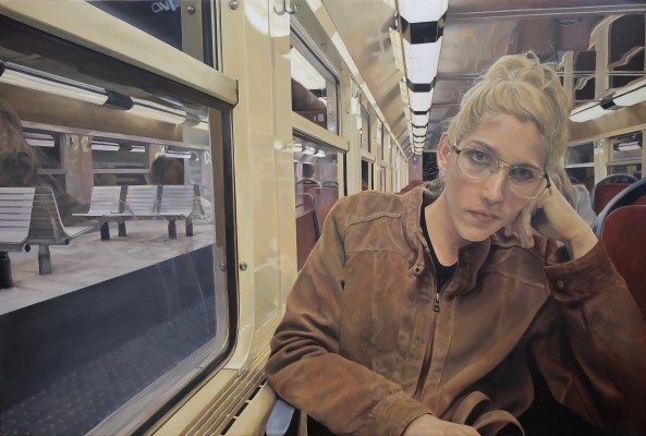 La Mercè reflexiona sobre el valor de temps a través de la pintura de Sandra Valls